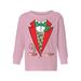 Awkward Styles Ugly Christmas Long Sleeve Shirt for Boys Girls Toddler Funny Xmas Tuxedo Shirt