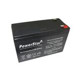 PowerStar PS12-9-0011 12V 9Ah SLA Battery for CA1270 RBC17 BE550G BE650BB BE650G BE650BB-CN BE725BB BE750G