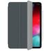 Case for iPad Pro 11 GRAY Nakedcellphone Folding Folio [VIEWING STAND] Premium Protective Smart Magnetic Slim Cover with [AUTO SLEEP/WAKE] for Apple iPad Pro 11 (2018) A1980 A1934 A1979