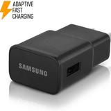 Samsung Galaxy S6 edge+ Fast Charge OEM Adaptive Fast Charging (AFC) Wall Charger Adapter (Black)