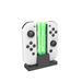 Controller Charger Compatible with Nintendo Switch & OLED Model for Joycon Charging Dock Station for Joy con and for Controller with Type C Charging Cable