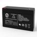 Holophane M-22 6V 10Ah Emergency Light Battery - This Is an AJC Brand Replacement