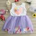 Hunpta Splice Lace Heart Girl Dress Kids Tutu Party Princess Flower Baby Tulle Toddler Girls Dress&Skirt