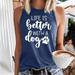 Juebong Dog Paws Footprint Tank Top Women Sleeveless Summer Funny Workout Tops Cute Dogs Lover Vest Dog Friends Tee Tops Casual Vacation Shirt Comfy Soft Mom Shirt Tanks