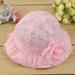 Baby Girls Summer Hat Flower Toddler Girls Sun Hat Cotton Breathable Infant Hat