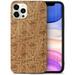 Case Yard Wooden Case Outside Soft TPU Silicone Slim Fit Shockproof Wood Protective Phone Cover for Girls Boys Men and Women Supports Wireless Charging All Seeing Eyes Design case for iPhone-11-Pro