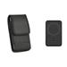 Holster and Power Adapter Bundle for Schok Freedom Turbo XL 2022: Vertical Nylon Belt Pouch Case (Black) and 15W Wireless Portable Power Bank Battery (20W USB-C PD Power Delivery)