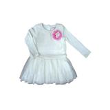 Nannette Baby Infant Toddler Girl Ivory Glittery Special Occasion Party Dress 3T
