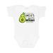 Inktastic Uncle s Little Avocado with Cute Baby Avocado Boys or Girls Baby Bodysuit