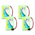 4x Pack - UpStart Battery Motorola PVP-1000 Battery - Replacement for Motorola Cordless Phone Battery (800mAh 3.6V NI-MH)