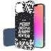 TalkingCase Slim Case for Apple iPhone 14 Slim Thin Gel Tpu Cover Merry Christmas Print Light Weight Flexible Soft Anti-Scratch Printed in USA