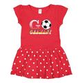 Inktastic Go Germany- Soccer Football Girls Toddler Dress