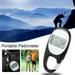 Fyeme Step Counter Walking Pedometer for Walking Calorie Pedometer Step Counting Devices Portable Pedometer Carabiner Pedometer Step Counter Walking Pedometer