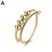 Fidget Rings For anxiety Women Adjustable Simple Beads Rings BEST Ring H7A0