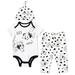 Disney 101 Dalmatians Patch Infant Baby Boys Bodysuit Pants and Hat 3 Piece Outfit Set Newborn to Infant