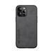 Decase for iPhone 13 Pro Max 6.7 Inch Ultra Thin High Quality TPU PU Leather Case Internal Car Magnetic Attraction Luxurious Touch Anti-Drop Cover Case Darkgray