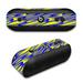 Skin Decal For Beats By Dr. Dre Beats Pill Plus / Neon Blue Yellow Trippy