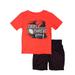 Infant & Toddler Boys Triple Threat Outfit Football Basketball Shirt & Shorts 18