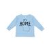 Inktastic Its Home- State of Georgia Outline Boys or Girls Long Sleeve Toddler T-Shirt