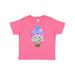 Inktastic Cute Baby Elephant in a Pink Hot Air Balloon Boys or Girls Baby T-Shirt