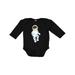 Inktastic Cute Boy Astronaut Cosmonaut Space Flight Boys Long Sleeve Baby Bodysuit