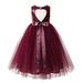 Ekidsbridal Heart Cutout Sequin Flower Girl Dress Junior Pageants Princess Ballroom Dance Gown 172seq 2