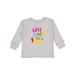 Inktastic Girls Just Wanna Have Sun Pineapple Cocktail Girls Long Sleeve Toddler T-Shirt