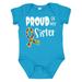 Inktastic Proud of My Sister Autism Awareness Puzzle Piece Ribbon Boys or Girls Baby Bodysuit