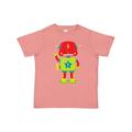 Inktastic Cute Robot Funny Robot Colorful Robot Robotics Boys or Girls Toddler T-Shirt