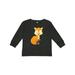 Inktastic Cute Woodland Animal Fox Boys or Girls Long Sleeve Toddler T-Shirt