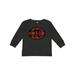 Inktastic Pi Day Buffalo Plaid Boys or Girls Long Sleeve Toddler T-Shirt