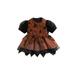 Huakaishijie Toddler Kids Baby Girl Halloween Dress Outfit Puff Sleeve Tulle Dress Princess Dress