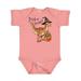 Inktastic Trick or Treating dinosaur witch costume Boys or Girls Baby Bodysuit