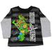 Teenage Mutant Ninja Turtles Infant Toddler Boys Black Turtle or Treat Shirt 3T