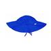 Iplay Brim Sun Hat for Baby Boys Sun Protection Wide Brimmed Hat- Solid Royal Blue-Infant 9-18 Months Baby Boy Hat Is Adjustable To Fit Outdoor Hat With Chin Strap; Pool Beach Floppy Fisherman Swim