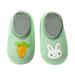 Unisex Baby Shoes First Shoes 1-3Y Baby Kids Boys Girls Animal Prints Rabbit Carrot Cartoon Breathable The Floor Socks Barefoot Aqua Socks Non-Slip Shoes Toddler Shoes