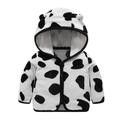 Konbeca Winter Down Coats for Kids Toddler Ears Hooded Down Jacket Boys Girls Thicken Warm Bear Hoods Outerwear Infant Cute Ear Zipper Solid Outfits Baby Jackets White 5-6 Years