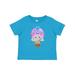 Inktastic Cute Baby Elephant in a Pink Hot Air Balloon Boys or Girls Baby T-Shirt