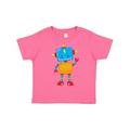 Inktastic Cute Robot Colorful Robot Funny Robot Robotics Boys or Girls Toddler T-Shirt