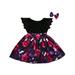 Baby Kid Girls Sister Matching Clothes Romper Outfit Tutu Dress Set