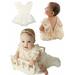 Newborn Infant Baby Girls Long Sleeve Lace Tutu Dress Bodysuit Outfits Cute Lovely Girls Bodysuits One Piece Clothes