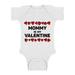 Awkward Styles Mommy Is My Valentine Short Sleeve Bodysuit for Baby Valentine s Day One Piece Valentine s Day Gifts for Baby Boy Valentine s Day Baby Romper Cute Gifts for Boys Mom Baby Boy Bodysuit