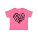 Inktastic Heart Made Of Paws Dog Paws Puppy Paws - Black Boys or Girls Toddler T-Shirt