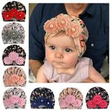 Baby Newborn Girl Beanie Hat Infant Toddler Bowknot Beanie Cute Hat Hospital Cap Comfy Turban Hat