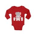 Awkward Styles Elephant Birthday Gifts Animal One Piece Baby 1st Birthday Girl Bodysuit Elephant Gifts for 1 Year Old First Birthday 1 Year Old My 1st Birthday Gifts for Birthday Boy Birthday Gifts