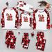 Dezsed Christmas Pajamas for Family Toddler Pajamas Clearance Parent-child Warm Christmas Set Printed Home Wear Pajamas Two-piece Kid Set Mother Father Kids Clothes Sets Xmas Gift