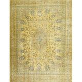 Blue/Green 60 W in Indoor Area Rug - Canora Grey Anvi Oriental Machine Made Power Loom Area Rug in Yellow/Blue/Green Polyester/Wool | Wayfair