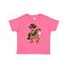 Inktastic African American Boy Little Cowboy Brown Horse Boys Baby T-Shirt