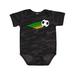 Inktastic Green and Yellow Soccer Boys or Girls Baby Bodysuit