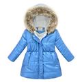 Rovga Toddler Girls Coats Toddler Baby Kids Winter Thick Warm Parkas Hooded Windproof Coat Outwear Jacket